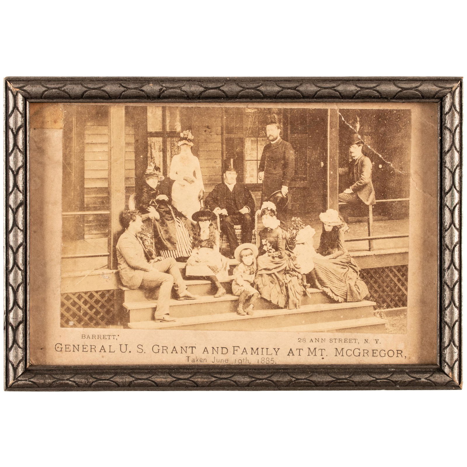 1885 CABINET CARD OF ULYSSES S.