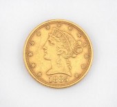1885 U.S. LIBERTY HEAD FIVE DO