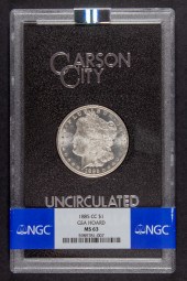 1885CC MORGAN SILVER DOLLAR (G