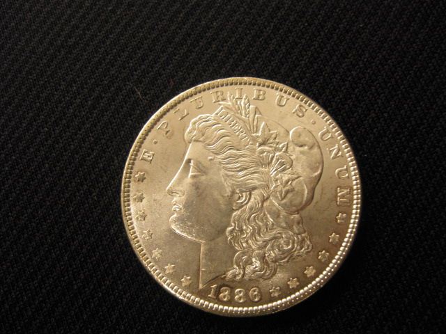 1886 Morgan Silver Dollar gem