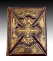 1887 PARALLEL ANTIQUE EMBOSSED