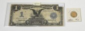 1887-S $5 DOLLAR GOLD PIECE &