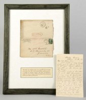 1889 Coca-Cola Envelope with L
