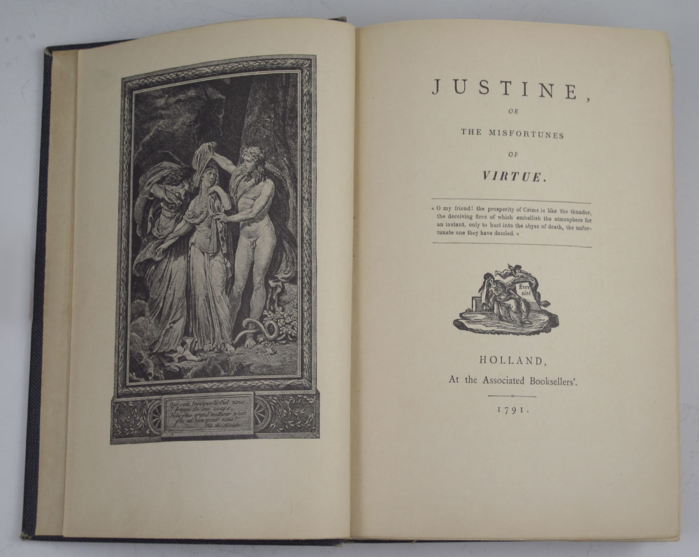 1889 MARQUIS DE SADE OPUS SADICUM