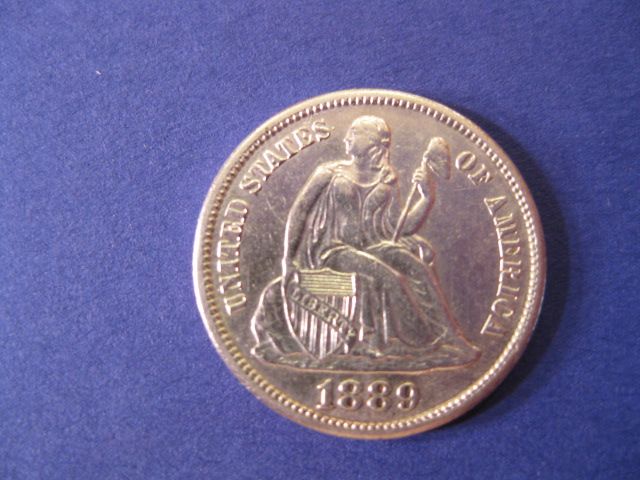 1889-S U.S. Liberty Seated Dime