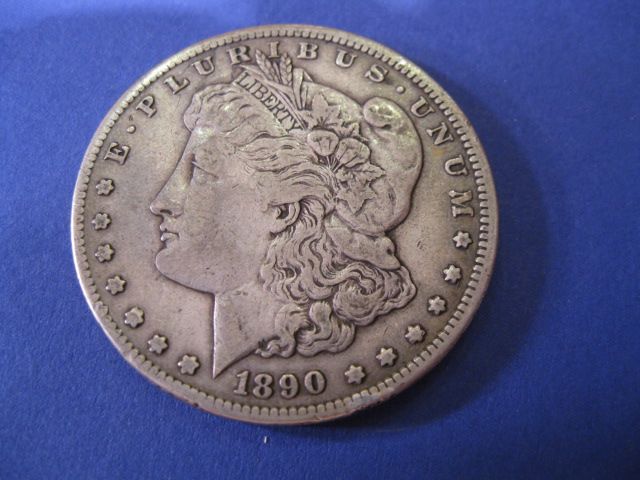 1890-CC U.S. Morgan Silver Dollar