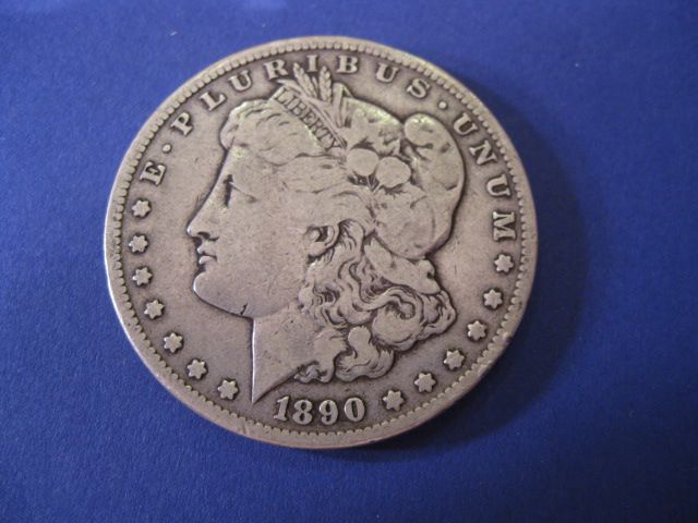 1890-CC U.S. Morgan Silver Dollar