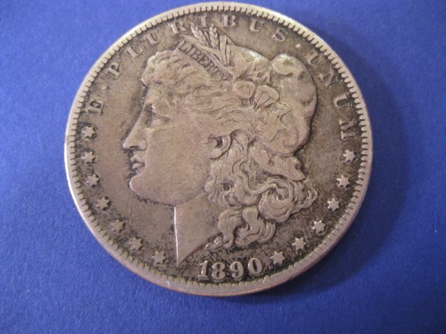 1890-CC U.S. Morgan Silver Dollar