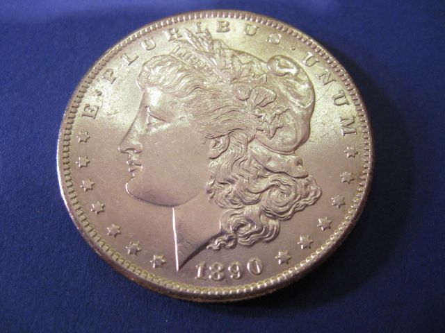 1890-S U.S. Morgan Silver Dollar