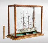 1890'S HANDCRAFTED SHIPS MODEL
