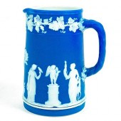 1890S WEDGWOOD BLUE JASPERWARE