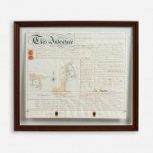 1891 HAND-WRITTEN INDENTURE ON