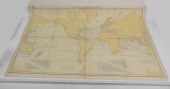 1891 NAUTICAL STEAMSHIP ROUTE