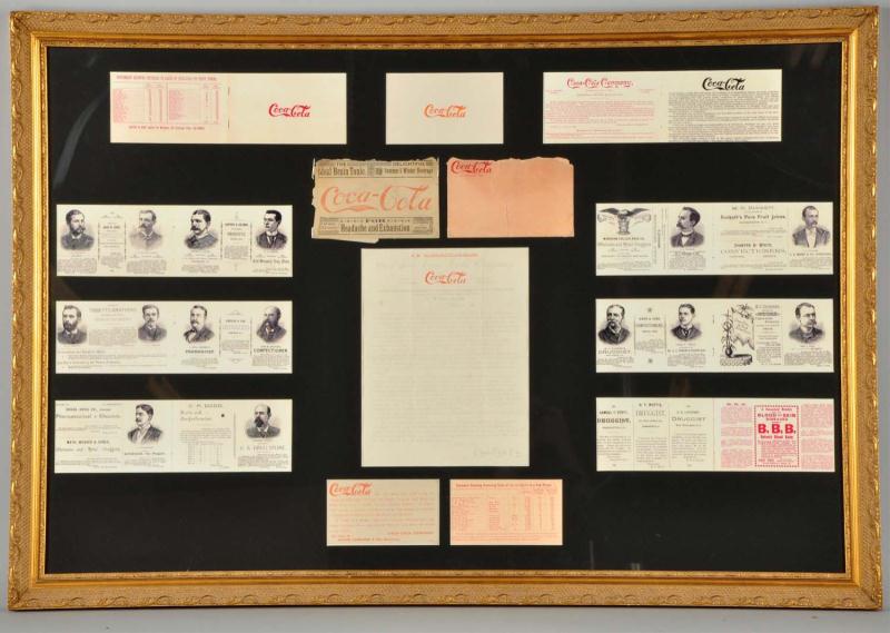 1892 Coca-Cola Booklet, Envelope, &