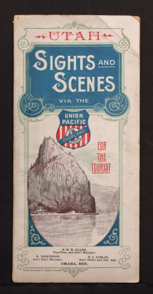 1892 UNION PACIFIC BROCHURE WITH