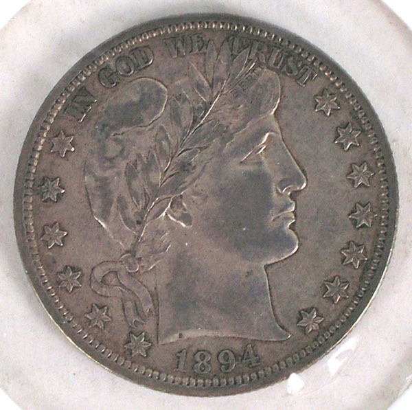 1894 Barber Half Dollar VF-XF,