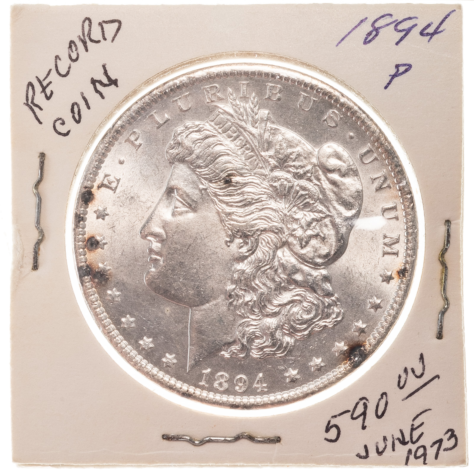 1894 MORGAN UNC DETAILS, OBVERSE