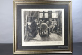 1895 ETCHING SIGNED BY THE ART