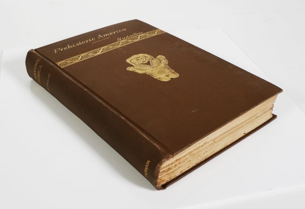 1895 PREHISTORIC AMERICA, GREAT
