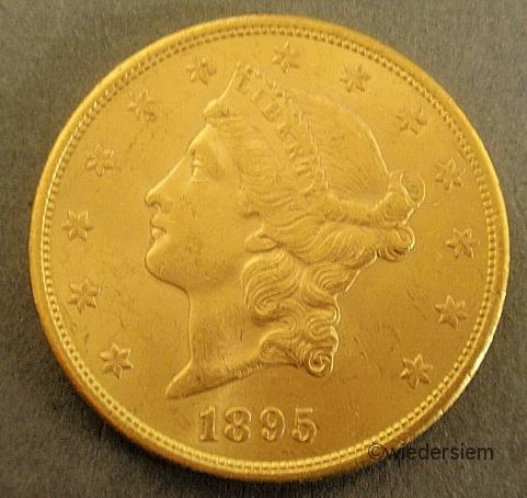1895-S Liberty Double Eagle