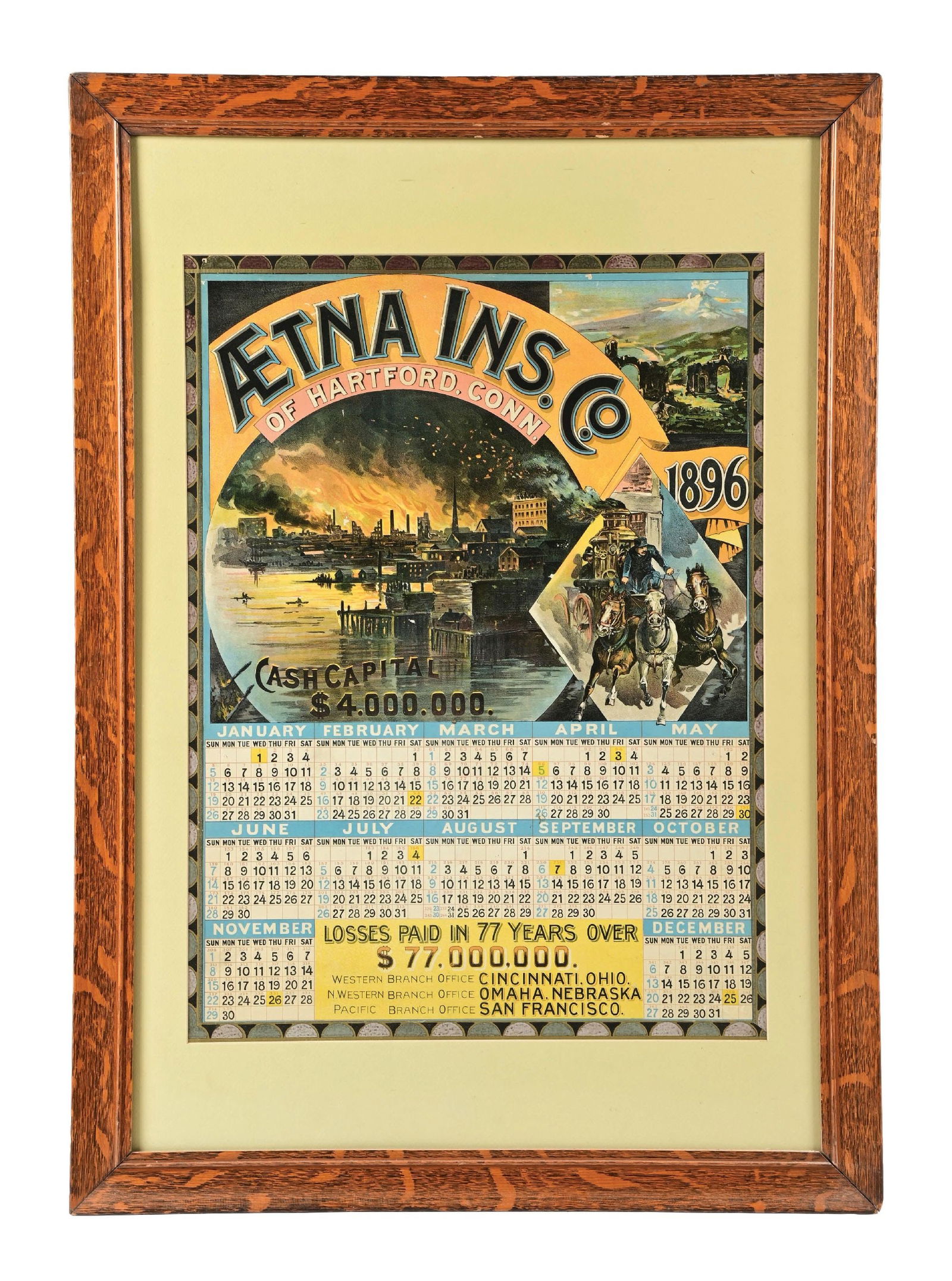 1896 AETNA INSURANCE COMPANY