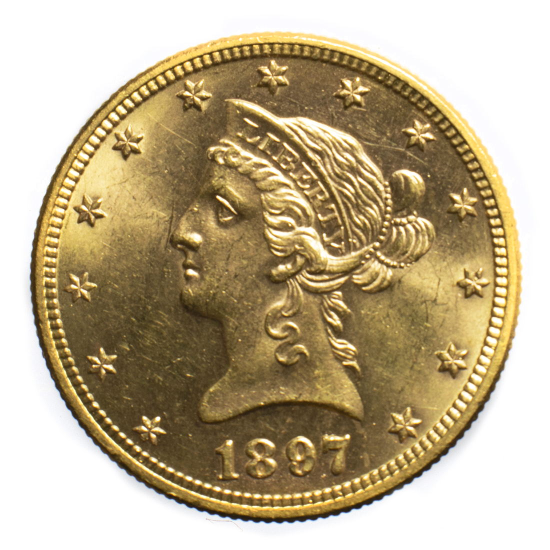 1897 $10 "EAGLE" LIBERTY HEAD