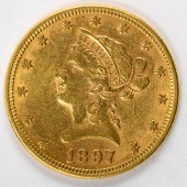 1897 $10 LIBERTY HEAD GOLD EAG