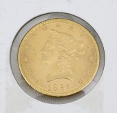 1897 MS65 $10 LIBERTY HEAD GOL