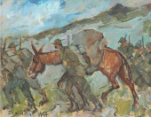 (1898-1995) PAINTING SOLDIERS