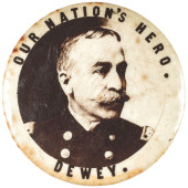 1898 CELEBRATORY PINBACK OUR N