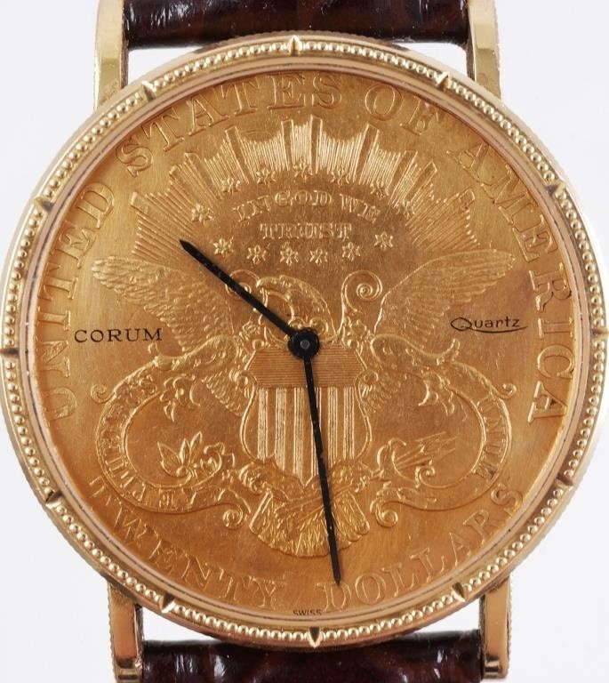 1898 DOUBLE EAGLE GOLD COIN CORUM