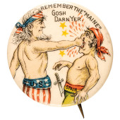 1898 SPANISH-AMERICAN WAR BUTT