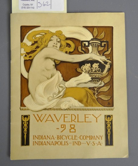 1898 Waverley bicycle catalog. VG