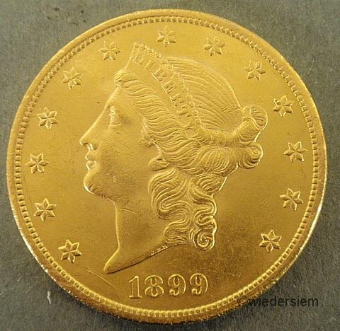 1899 Liberty Double Eagle