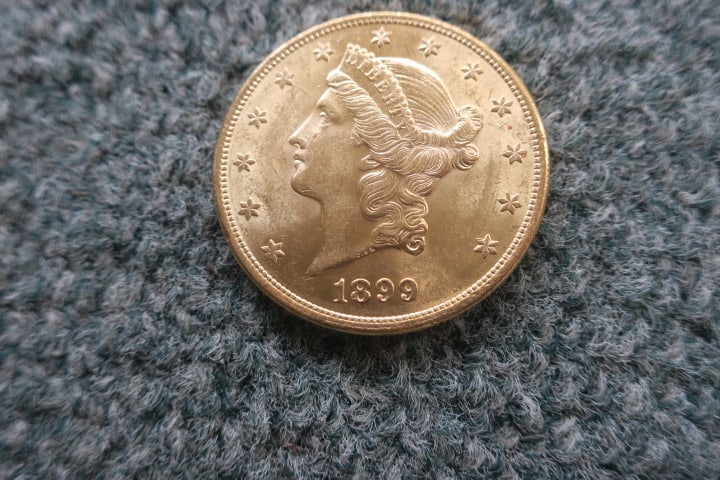1899 LIBERTY DOUBLE EAGLE $20