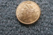 1899 LIBERTY DOUBLE EAGLE $20