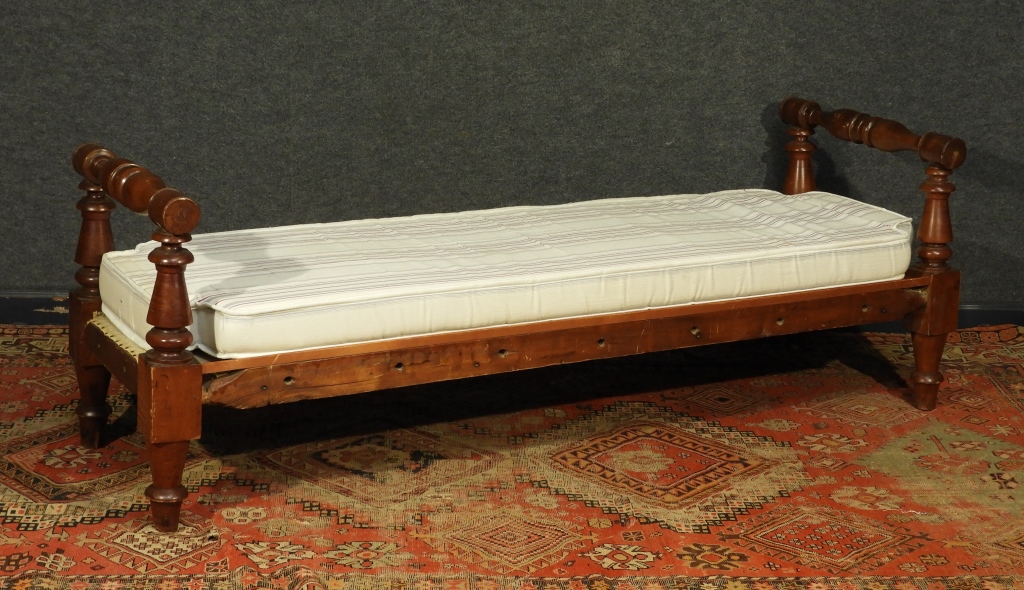 18C AMERICAN FIGURED MAPLE CARVED