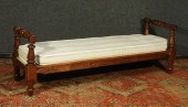 18C AMERICAN FIGURED MAPLE CAR