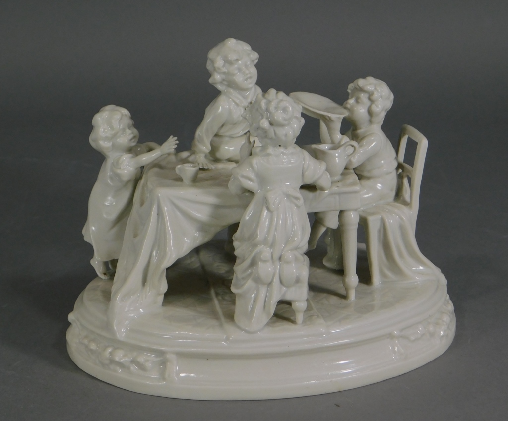18C. BELGIAN TOURNAI PORCELAIN