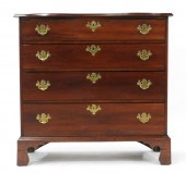 18C BOSTON CHIPPENDALE CHERRY