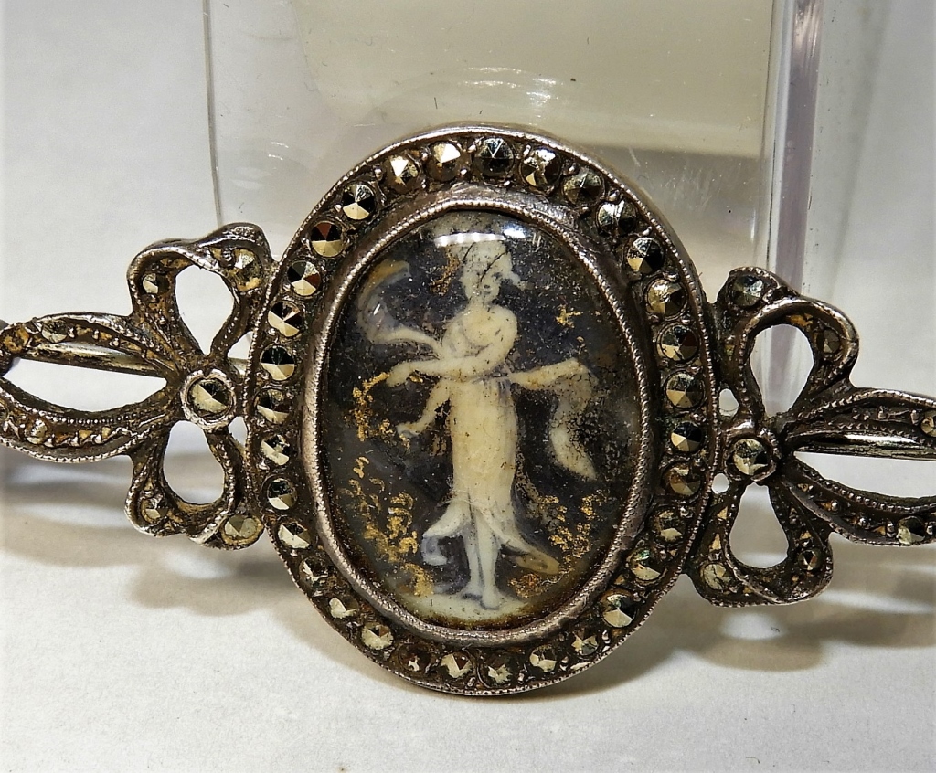 18C. FRENCH MARCASITE EN