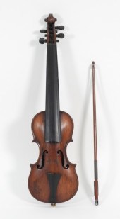18C FRENCH POCHETTE VIOLIN &