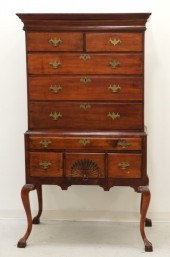 18C NEW ENGLAND CHIPPENDALE CH