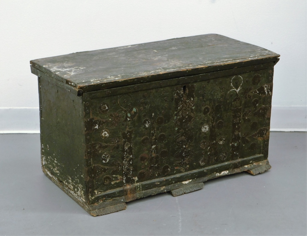 18C PENNSYLVANIA DUTCH GREEN