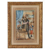 18C SWEDISH KING GUSTAV & CHIL