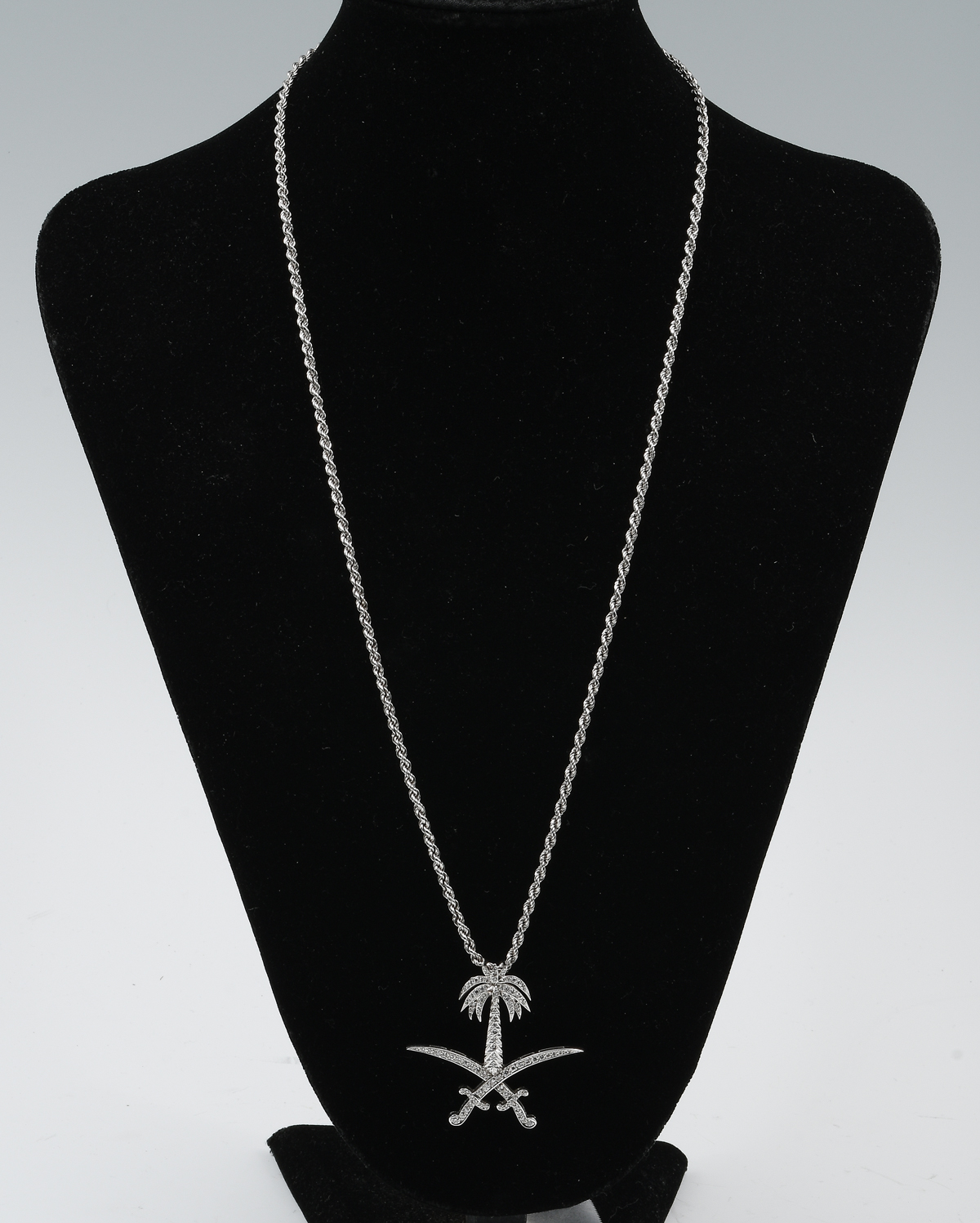 18K 2.0 CTW DIAMOND PALM TREE