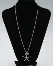 18K 2.0 CTW DIAMOND PALM TREE