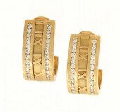 18K & 2.20 CTW DIAMOND TIFFANY
