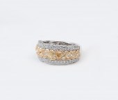 18K 2.22 CTW FANCY YELLOW DIAM