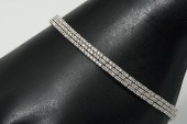 18K 3 STRAND 5.00 CTW DIAMOND